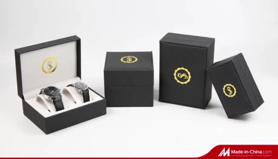 Custom Logo Luxury Rigid Cardboard Gift Paper Watch Packaging Box